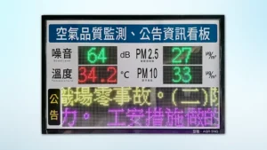 AQR-5NG_5合1空氣品質公告看板